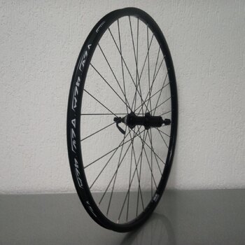 Rear wheel / 622X21C / Rigida - Ryde / Andra 321 / Black / Shimano / FH-TX505 Tourney / HG Body 35 MM  / 135 MM / Disc (Centerlock) / MTB - Tour