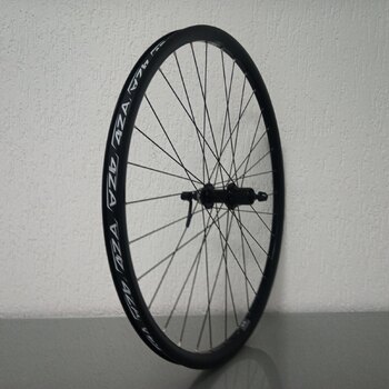 Achterwiel / 622X25C / Rigida - Ryde / ZAC 25 / Zwart / Shimano / FH-TX505 Tourney / HG Body 35 MM / 135 MM / Disc (Centerlock) / MTB - Tour