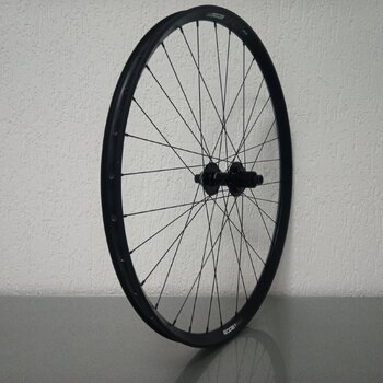 Rear wheel / 622X30C / Rigida - Ryde / Edge M 30 os / Black / Shimano / FH-M410 Deore / Micro Spline / 148 MM / Disc (Centerlock) / MTB