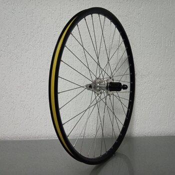 Hinterrad / 559X21C / Rigida - Ryde / Taurus / Schwarz / Shimano / FH-C501 Nexave / HG Body 35 MM / 135 MM / Disc (6 Schrauben) / MTB - Tour