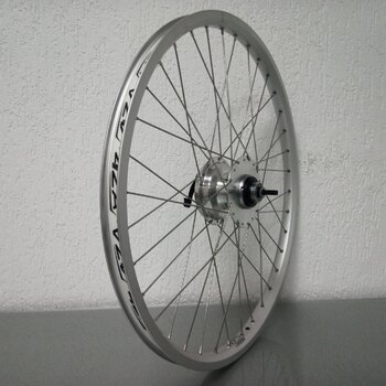 Achterwiel / 559X25C / Rigida - Ryde / Big Bull / Zilver / Sturmey Archer / XL-RD3 / 3S / 118 MM / Trommelrem 90 MM / Cargo