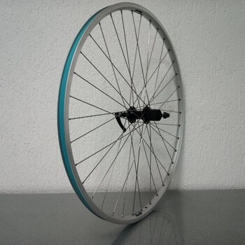 Roue arrière / 622X19C / Rigida - Ryde / ZAC 19 / Silver / Blaps / R19R36 / HG Body 35 MM / 135 MM / Frein sur jante / Tour