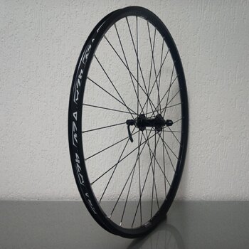 Roue avant / 622X21C / Rigida - Ryde / ZAC 421 / Noir / Shimano / HB-RM65 / / 100 MM / Disc (Centerlock) / VTT - Tour