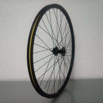 Voorwiel / 622X19C / Rigida - Ryde / Andra 10 / Zwart / Novatec / Others /  / 100 MM / Disc (6 bout) / E-Bike