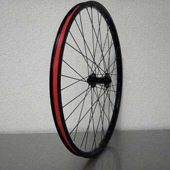 Voorwiel / 622X25C / Rigida - Ryde / Andra 40 / Zwart / BQ / BQ-FH30503 /  / 110 MM / Disc (6 bout) / E-Bike