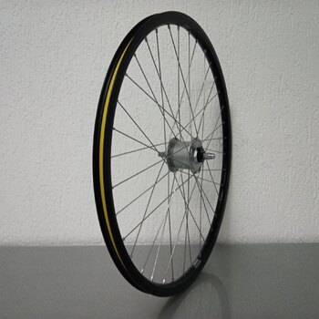 Roue avant / 622X19C / Rigida - Ryde / Andra 10 / Noir / Shimano / DH-C3000-3N-NT 6V-3.0W Dynamo / / 100 MM / Sans frein / City