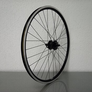 Front wheel / 622X19C / Rigida - Ryde / Andra 10 / Black / Shimano / DH-3D37-QR 6V-3W Dynamo /  / 100 MM / Disc (Centerlock) / Tour