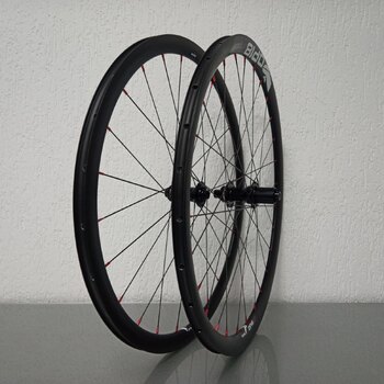 Wielset / 622X18C / Rigida - Ryde / DP18 Speed Disc / Zwart / BQ / BQ-RH30002 / HG Body 36,85 MM / 142 MM / Disc (Centerlock) / Race